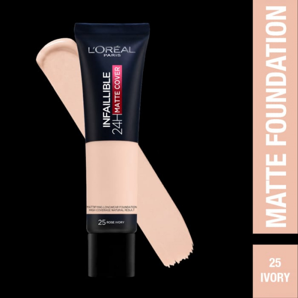 LOREAL MATTE COVER كريم اساس